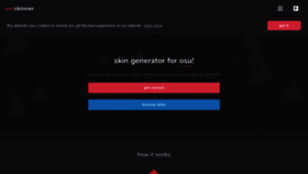 What Osuskinner.com website looked like in 2020 (4 years ago)
