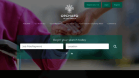 What Orchardtalent.com.au website looked like in 2020 (4 years ago)