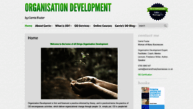 What Organisationdevelopment.org website looked like in 2020 (4 years ago)