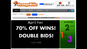 What Orangebidz.com website looked like in 2020 (4 years ago)