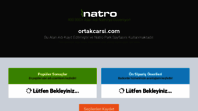 What Ortakcarsi.com website looked like in 2020 (4 years ago)