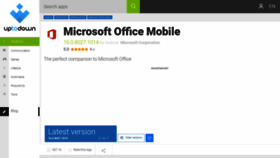What Office-mobile-para-office-365.en.uptodown.com website looked like in 2020 (4 years ago)