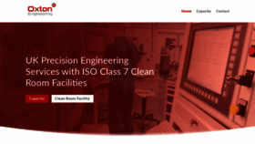 What Oxton-engineering.co.uk website looked like in 2020 (4 years ago)