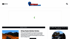 What Offroadaussie.com website looked like in 2020 (4 years ago)