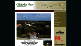 What Oldharborplace.com website looked like in 2020 (4 years ago)