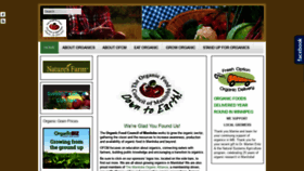 What Organicfoodcouncil.org website looked like in 2020 (4 years ago)