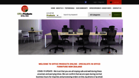 What Officeproductsonline.co.nz website looked like in 2020 (4 years ago)