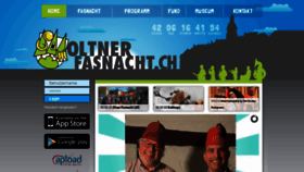 What Oltner-fasnacht.ch website looked like in 2020 (4 years ago)