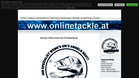 What Onlinetackle.at website looked like in 2020 (4 years ago)
