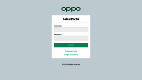 What Oppo-portal.com website looked like in 2020 (4 years ago)