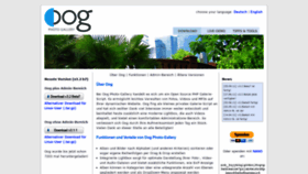 What Oog-gallery.de website looked like in 2020 (4 years ago)