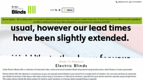 What Orderelectricblinds.co.uk website looked like in 2020 (4 years ago)