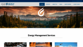 What Ourenergymanager.com website looked like in 2020 (4 years ago)