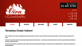 What Oivaelainklinikka.fi website looked like in 2020 (4 years ago)