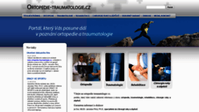 What Ortopedie-traumatologie.cz website looked like in 2020 (5 years ago)