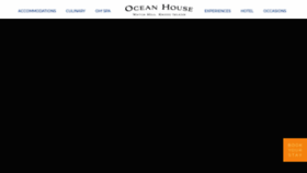 What Oceanhouseri.com website looked like in 2020 (4 years ago)