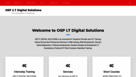 What Ospitdigitalsolutions.com website looked like in 2020 (4 years ago)