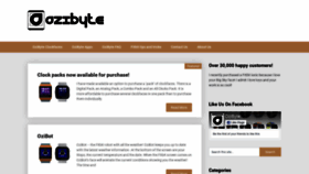 What Ozibyte.com website looked like in 2020 (4 years ago)