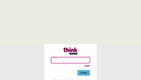 What Online.thinkbank.com website looked like in 2020 (4 years ago)