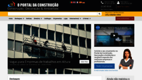 What Oportaldaconstrucao.com website looked like in 2020 (4 years ago)