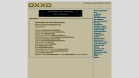 What Oxxo.de website looked like in 2020 (3 years ago)