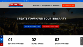 What Onenationtravel.com website looked like in 2020 (4 years ago)