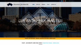 What Orlandotaxmaster.com website looked like in 2020 (4 years ago)