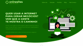 What Onlinesites.com.br website looked like in 2020 (4 years ago)
