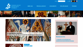 What Oekumene.at website looked like in 2020 (6 years ago)