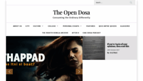 What Opendosa.in website looked like in 2020 (4 years ago)