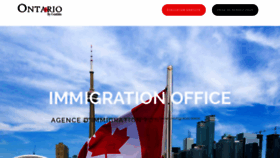 What Ontario.ma website looked like in 2020 (4 years ago)