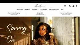 What Ohrenee.com website looked like in 2020 (3 years ago)