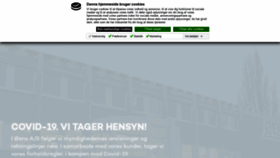 What Oens.dk website looked like in 2020 (4 years ago)