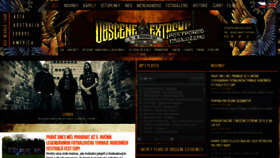 What Obsceneextreme.cz website looked like in 2020 (3 years ago)