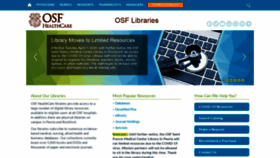 What Osflibrary.org website looked like in 2020 (3 years ago)