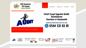 What Oditdanismani.com website looked like in 2020 (5 years ago)