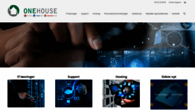 What Onehouse.dk website looked like in 2020 (3 years ago)