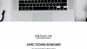 What Oktagon.co.id website looked like in 2020 (3 years ago)