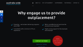 What Outplacementservicesaustralia.com.au website looked like in 2020 (3 years ago)