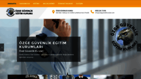 What Ozelguvenlikkurslari.com website looked like in 2020 (5 years ago)