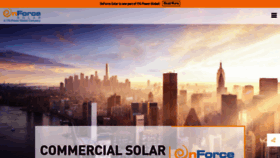 What Onforcesolar.com website looked like in 2020 (3 years ago)