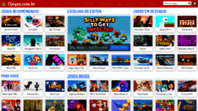 What Ojogos.com.br website looked like in 2020 (3 years ago)