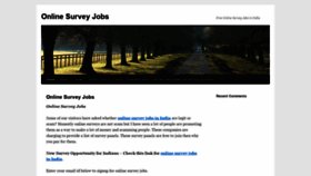 What Onlinesurveyjobs.in website looked like in 2020 (3 years ago)