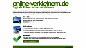 What Online-verkleinern.de website looked like in 2020 (3 years ago)