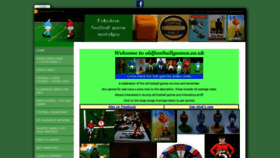 What Oldfootballgames.co.uk website looked like in 2020 (3 years ago)