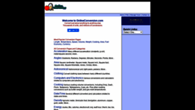 What Onlineconversion.com website looked like in 2020 (3 years ago)