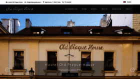 What Oldpraguehouse.com website looked like in 2020 (3 years ago)