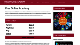 What Onlineacademy28.com website looked like in 2020 (3 years ago)