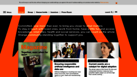What Orange-user.com website looked like in 2020 (3 years ago)