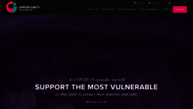 What Opportunity.org website looked like in 2020 (5 years ago)